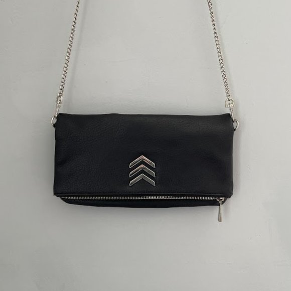 Minimalist Vegan Leather Cross Body Bag - Picture 1 of 4